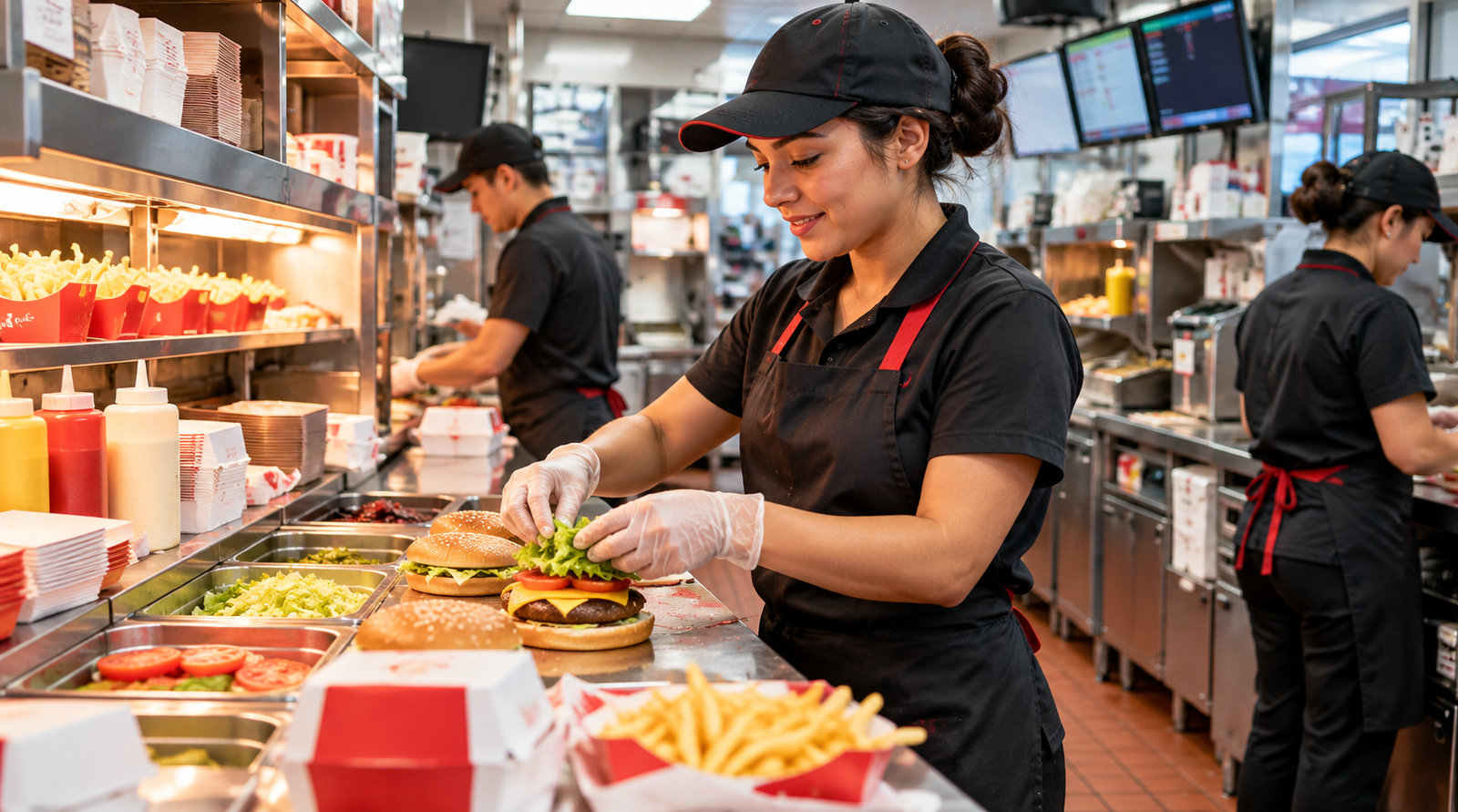 Fast food and restaurant job opportunities